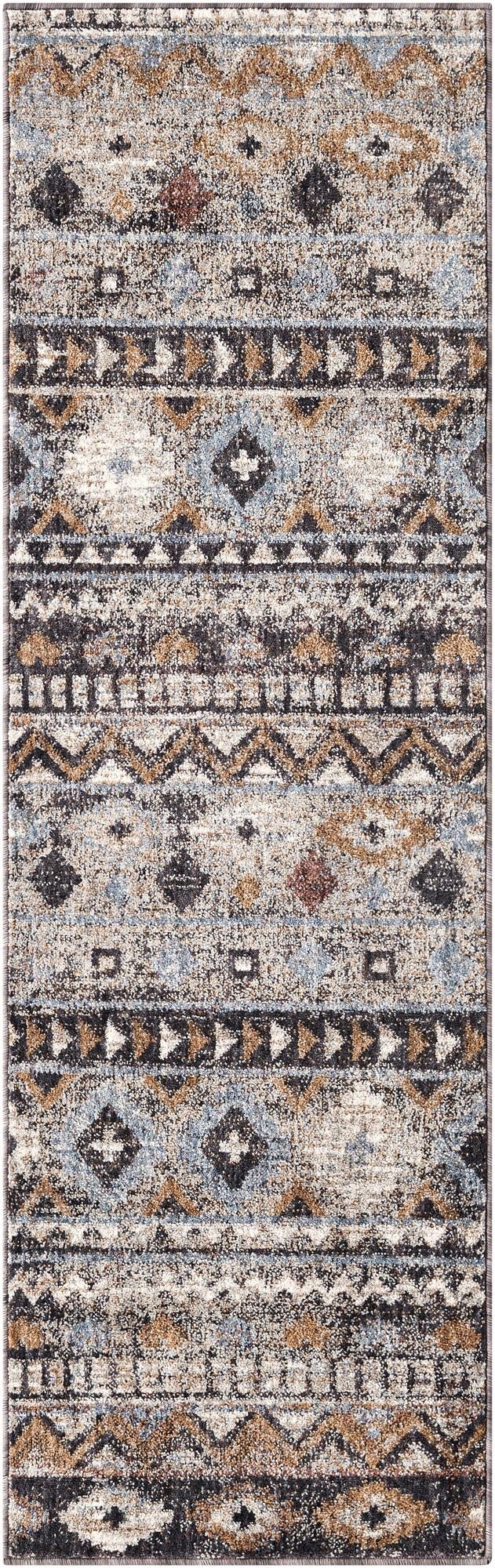 2' x 6' Eco Southwestern Runner Rug