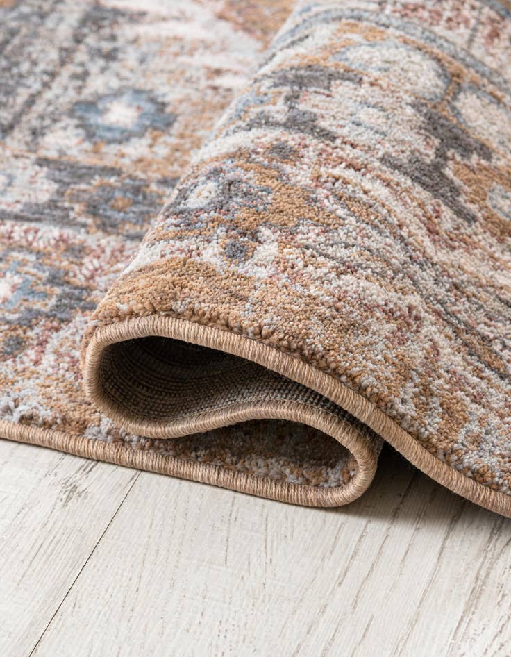 Detail image of 5' 3 x 5' 3 Eco Southwestern Square Rug