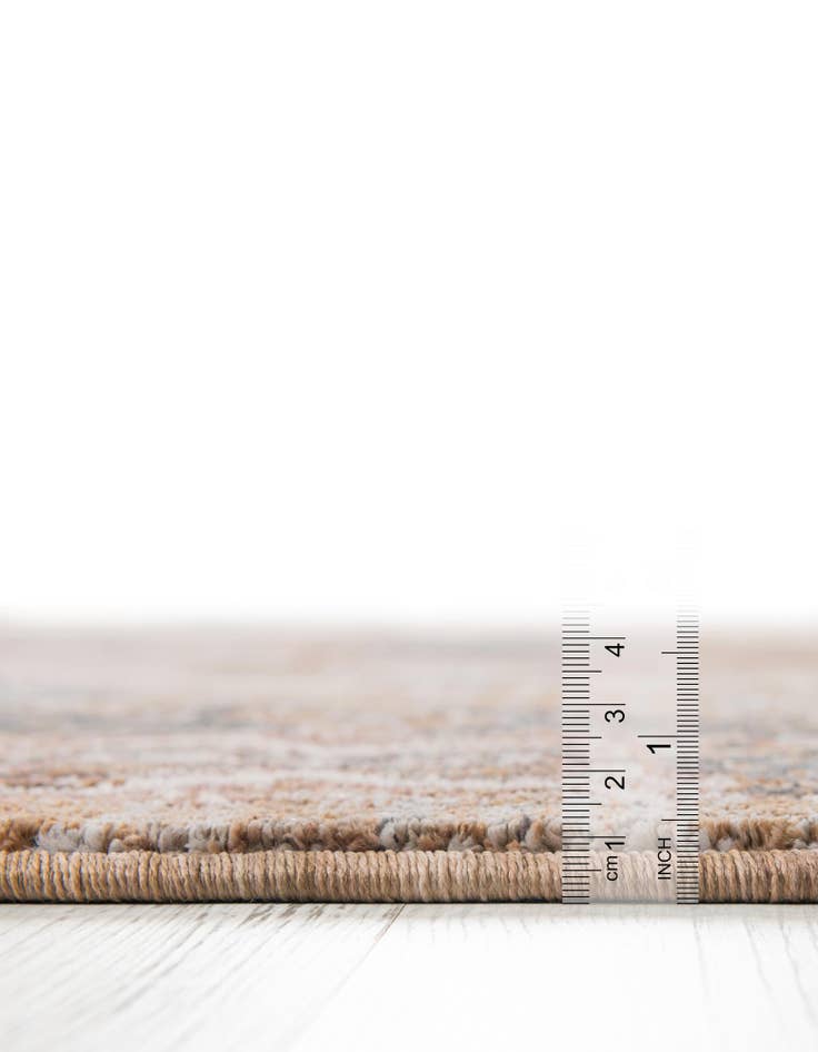 Detail image of 5' 3 x 5' 3 Eco Southwestern Square Rug