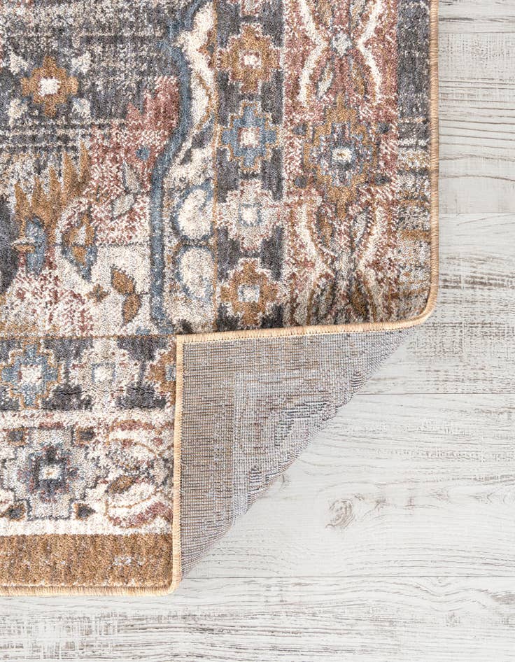 Detail image of 5' 3 x 5' 3 Eco Southwestern Square Rug