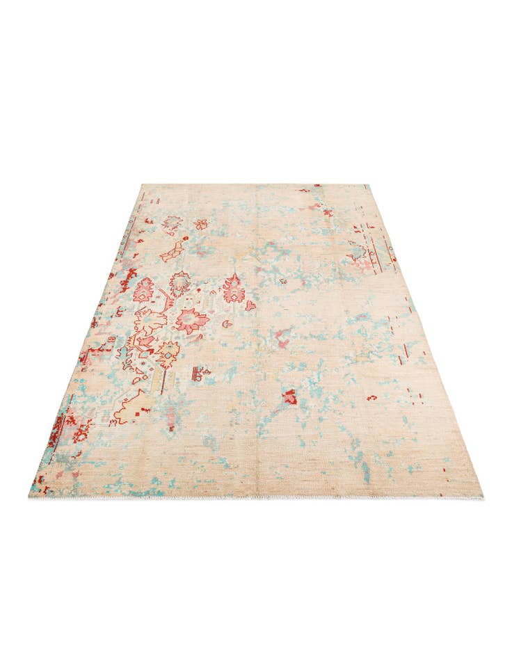 Detail image of 8' 3 x 11' 9 Hand Knotted Darya Wool Rug