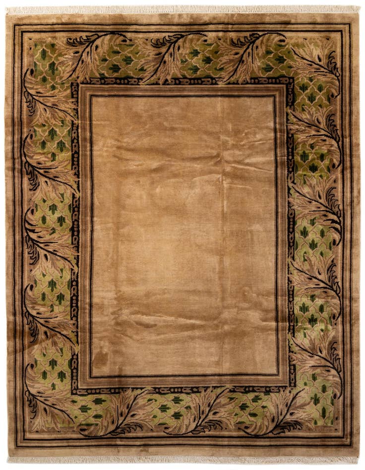 Detail image of 8' 8 x 11' 8 Hand Knotted Nepal Rug