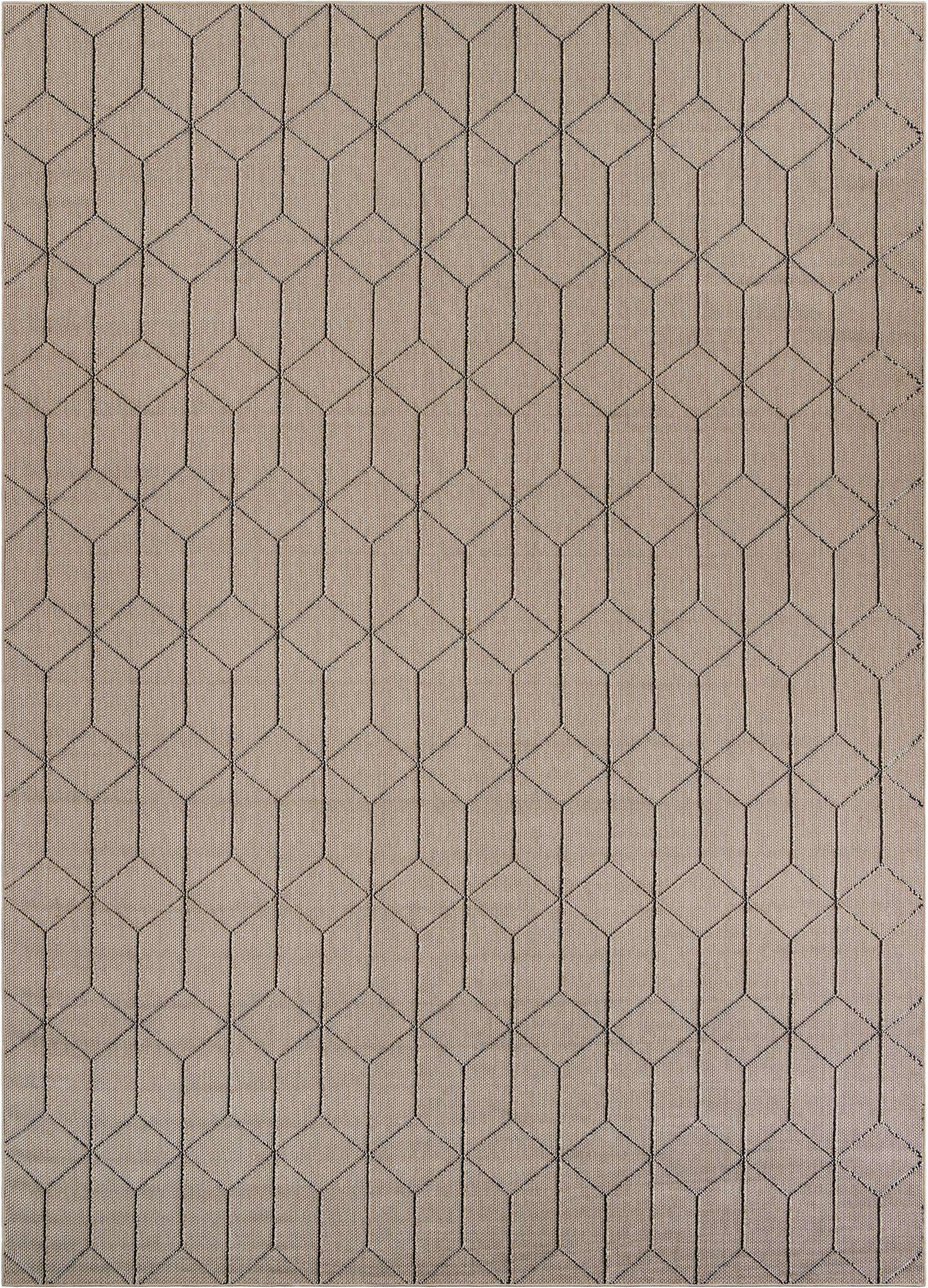 10' x 14' 1 Easy-Clean Lattice Indoor / Outdoor Rug