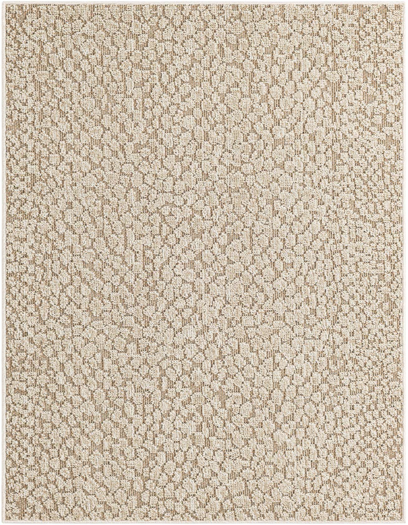 4' 1 x 6' 1 Easy-Clean Safari Indoor / Outdoor Rug