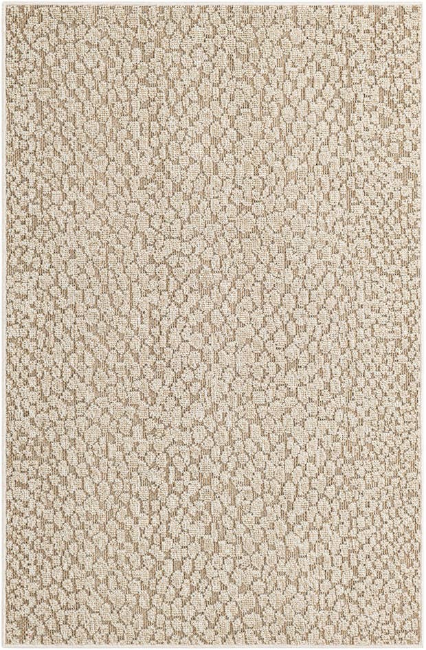 Detail image of 4' 1 x 6' 1 Easy-Clean Safari Indoor / Outdoor Rug