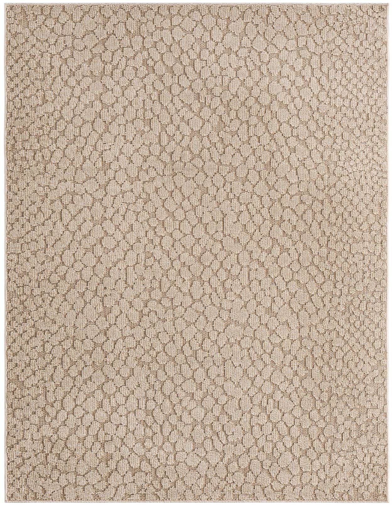 5' 3 x 8' Easy-Clean Safari Indoor / Outdoor Rug