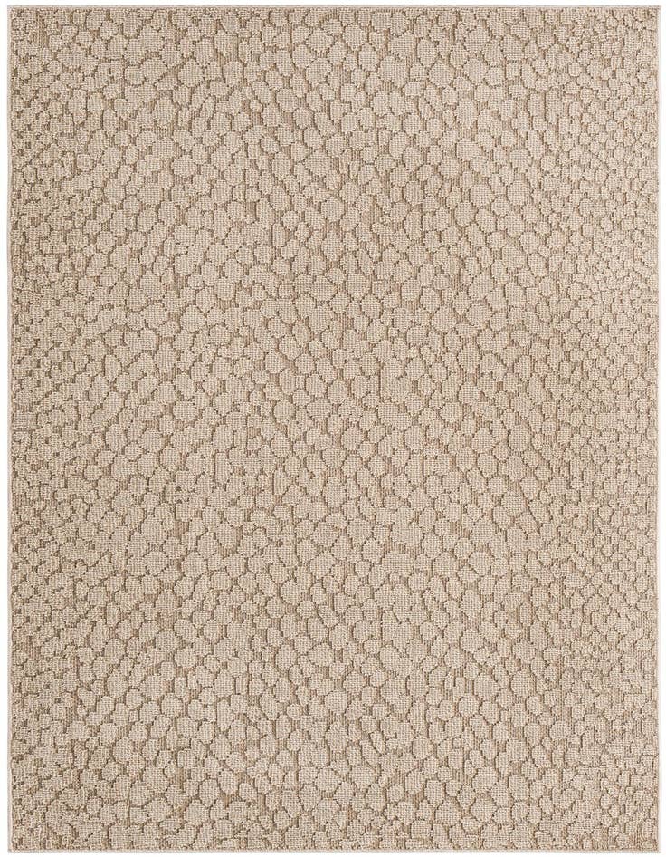 Detail image of 5' 3 x 8' Easy-Clean Safari Indoor / Outdoor Rug