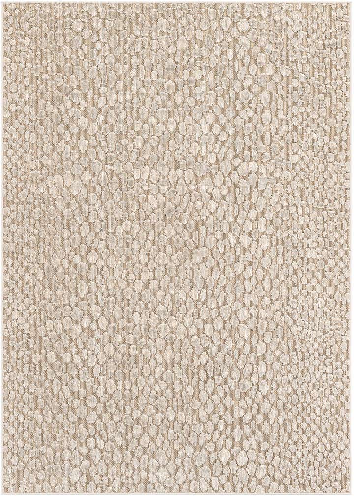 6' 1 x 9' Easy-Clean Safari Indoor / Outdoor Rug