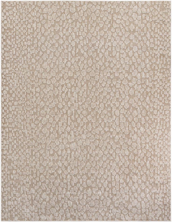 Detail image of 9' x 12' Easy-Clean Safari Indoor / Outdoor Rug