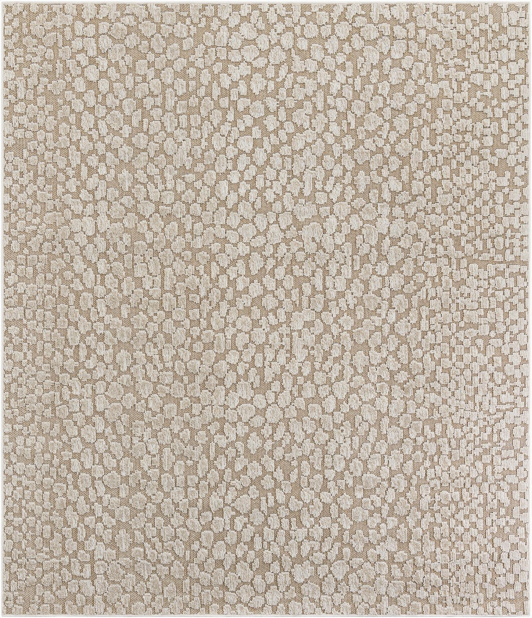 7' 10 x 10'  Washable Safari Indoor / Outdoor Rug