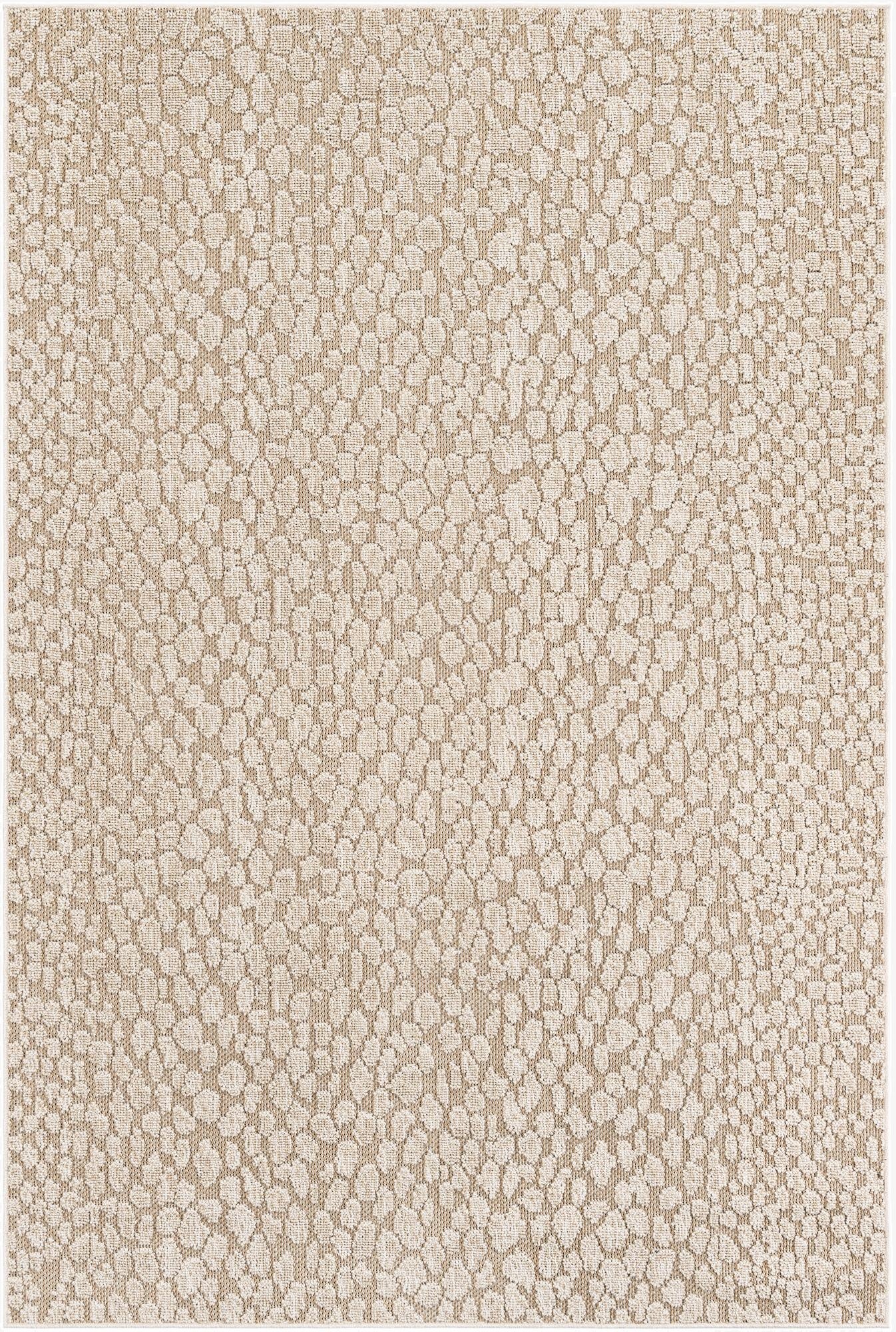 Primary image 6' 1 x 9'  Washable Safari Indoor / Outdoor Rug