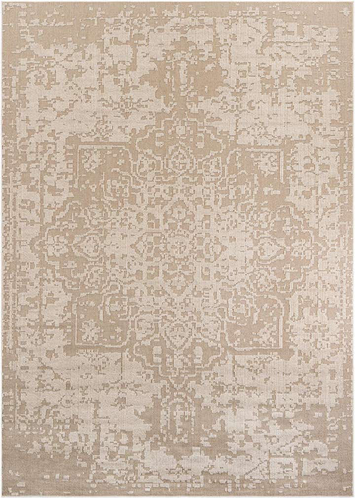 10' x 14' 1 Easy-Clean Traditional Indoor / Outdoor Rug