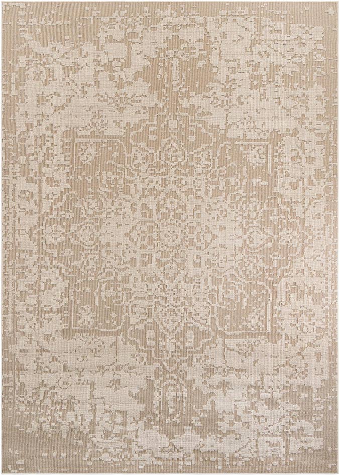 Detail image of 10' x 14' 1 Easy-Clean Traditional Indoor / Outdoor Rug