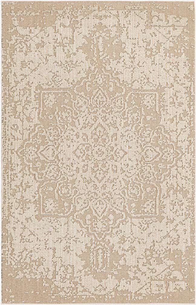 5' 3 x 8' Easy-Clean Traditional Indoor / Outdoor Rug