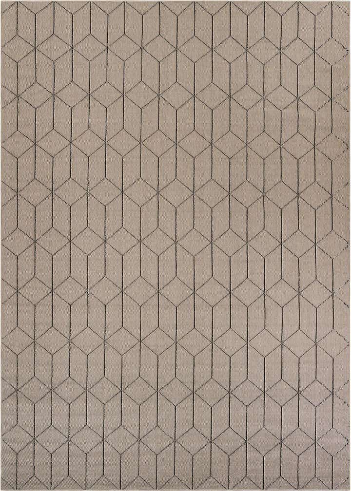 10' x 14' 1 Easy-Clean Trellis Indoor / Outdoor Rug