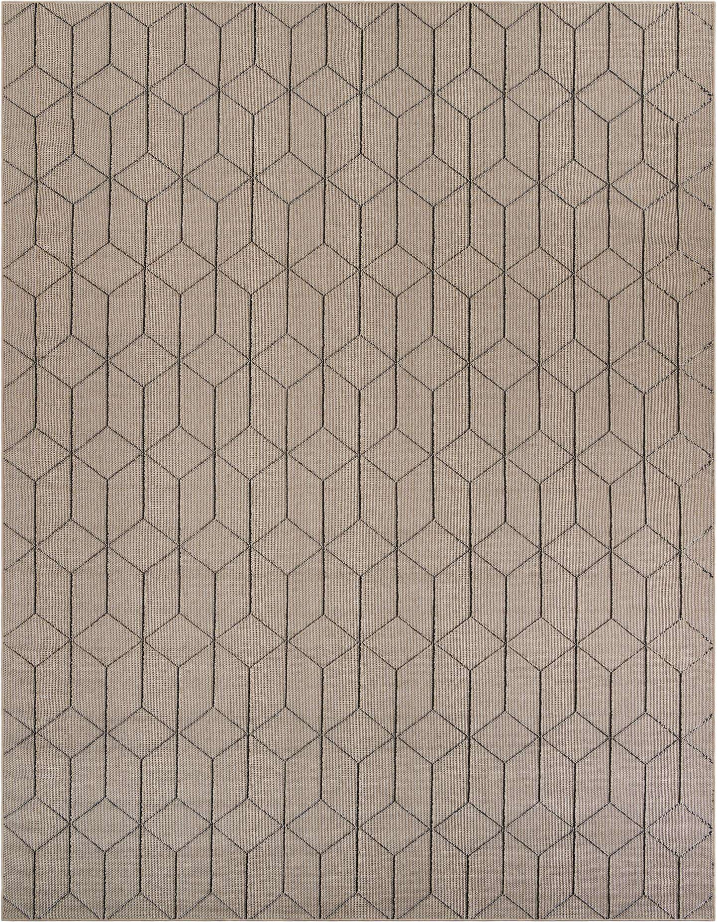 10' x 14' 1 Easy-Clean Trellis Indoor / Outdoor Rug