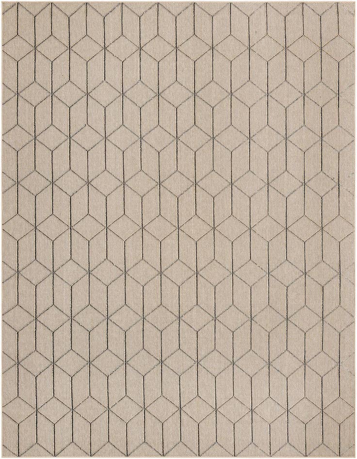 Detail image of 9' x 12' Easy-Clean Trellis Indoor / Outdoor Rug