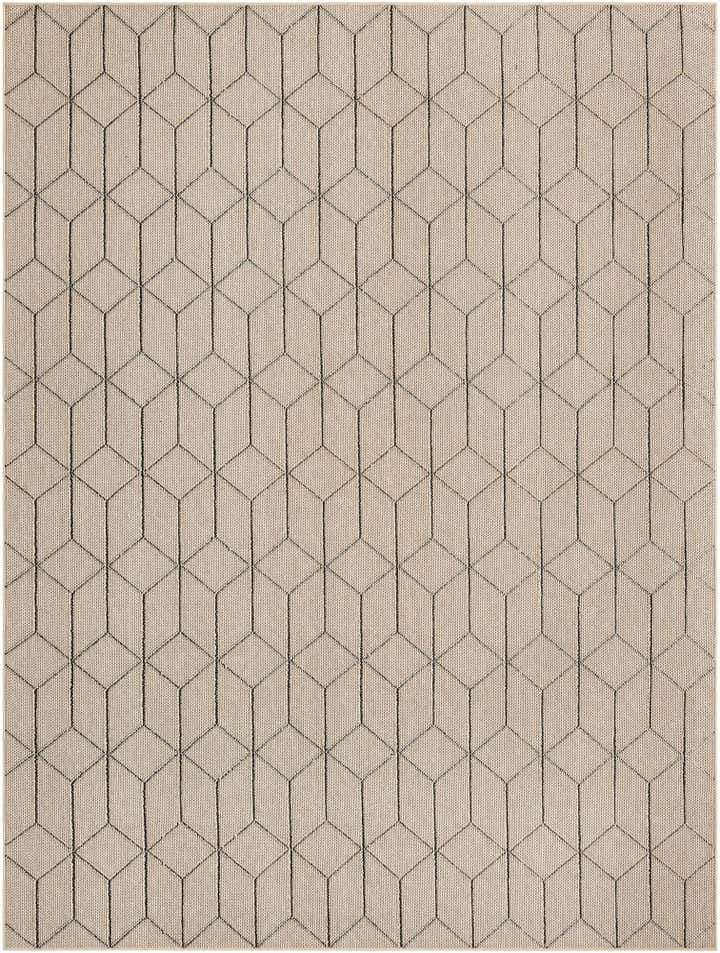 9' x 12' Easy-Clean Trellis Indoor / Outdoor Rug