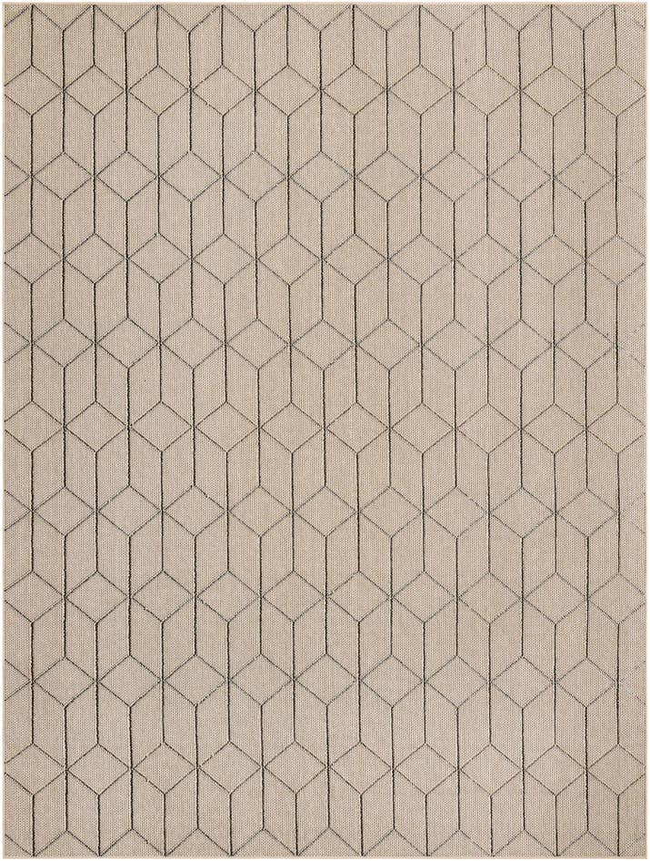 Detail image of 9' x 12' Easy-Clean Trellis Indoor / Outdoor Rug