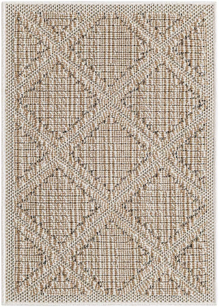 2' x 3' 1 Easy-Clean Trellis Indoor / Outdoor Rug