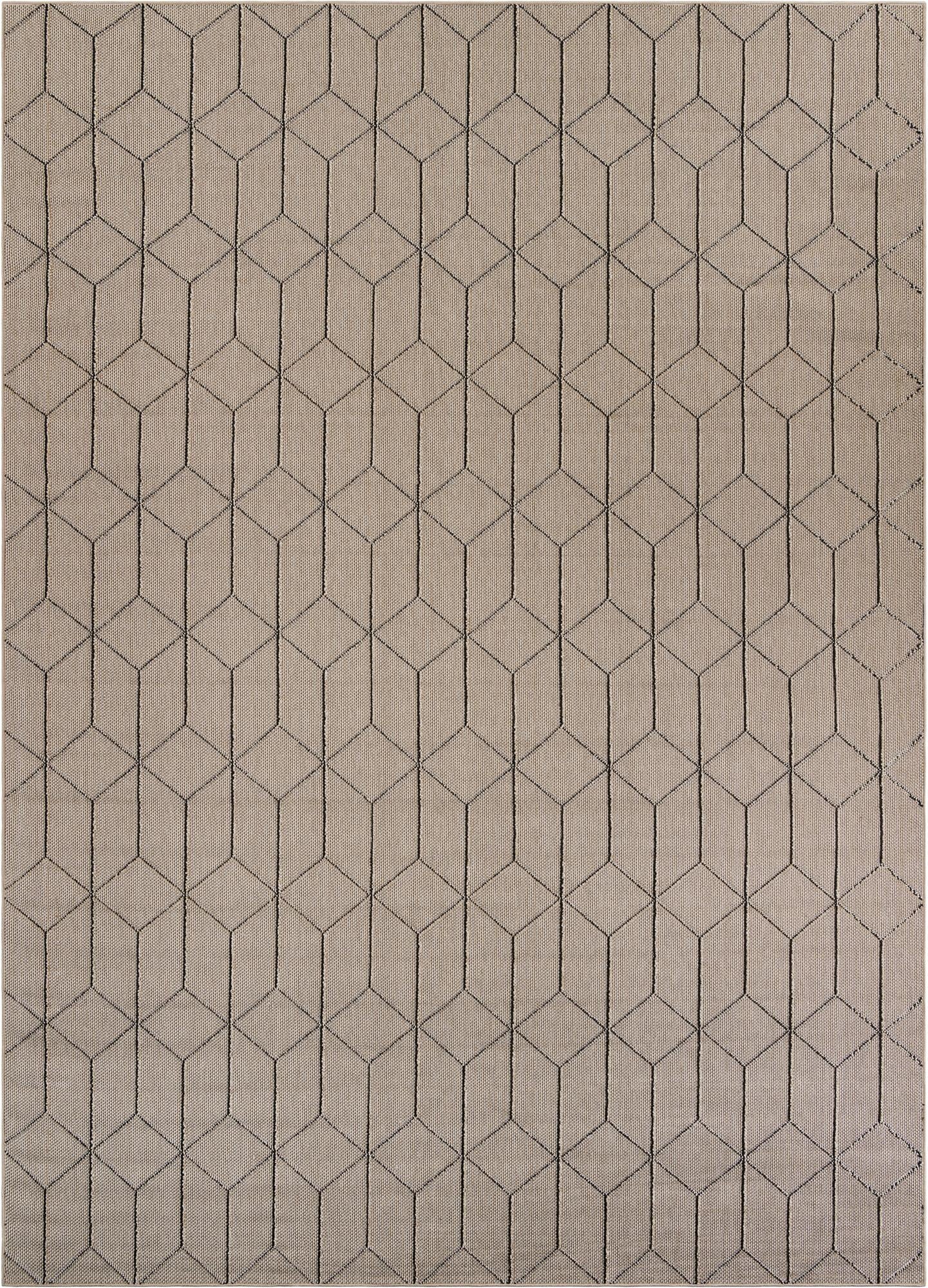 10' x 14' 1  Washable Trellis Indoor / Outdoor Rug