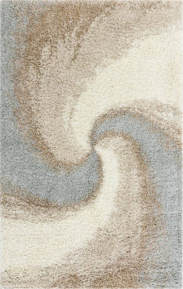 Detail image of 5' 3 x 8' Soft Touch Shag Rug