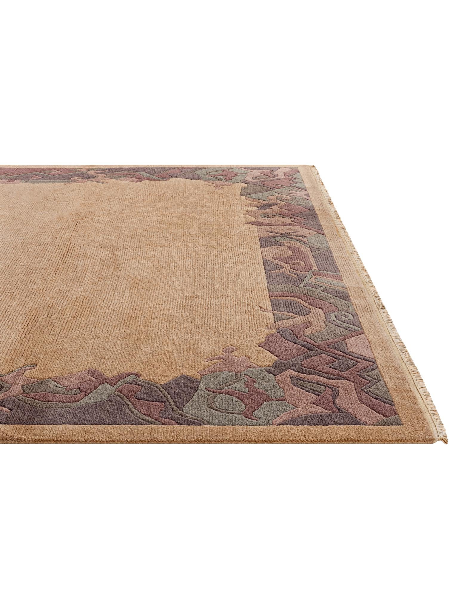 8' 3 x 11' 5 Hand Knotted Tibet Wool Rug