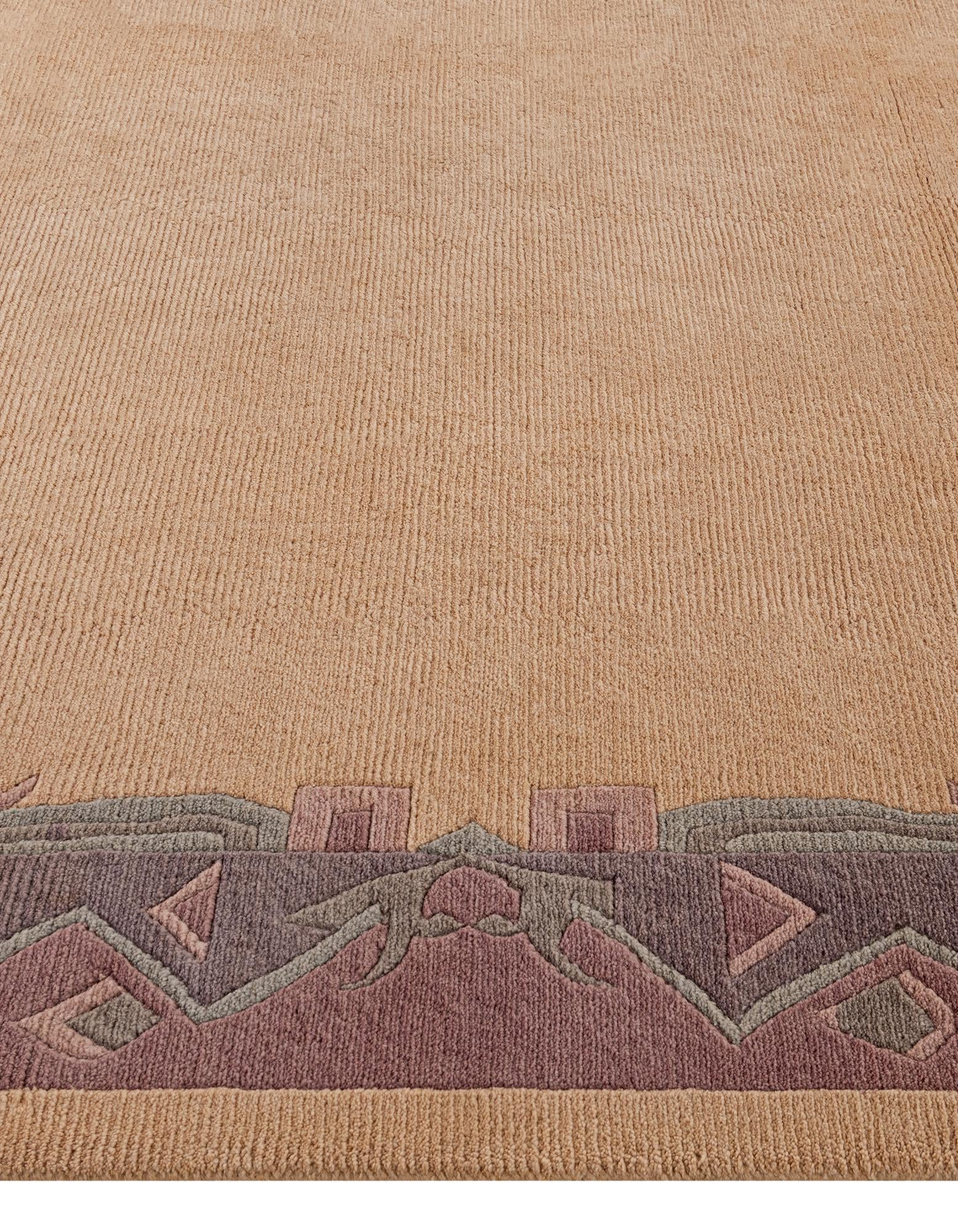 8' 3 x 11' 5 Hand Knotted Tibet Wool Rug