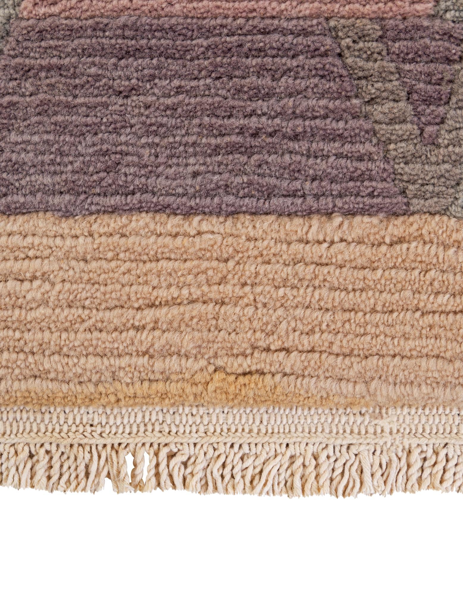 8' 3 x 11' 5 Hand Knotted Tibet Wool Rug