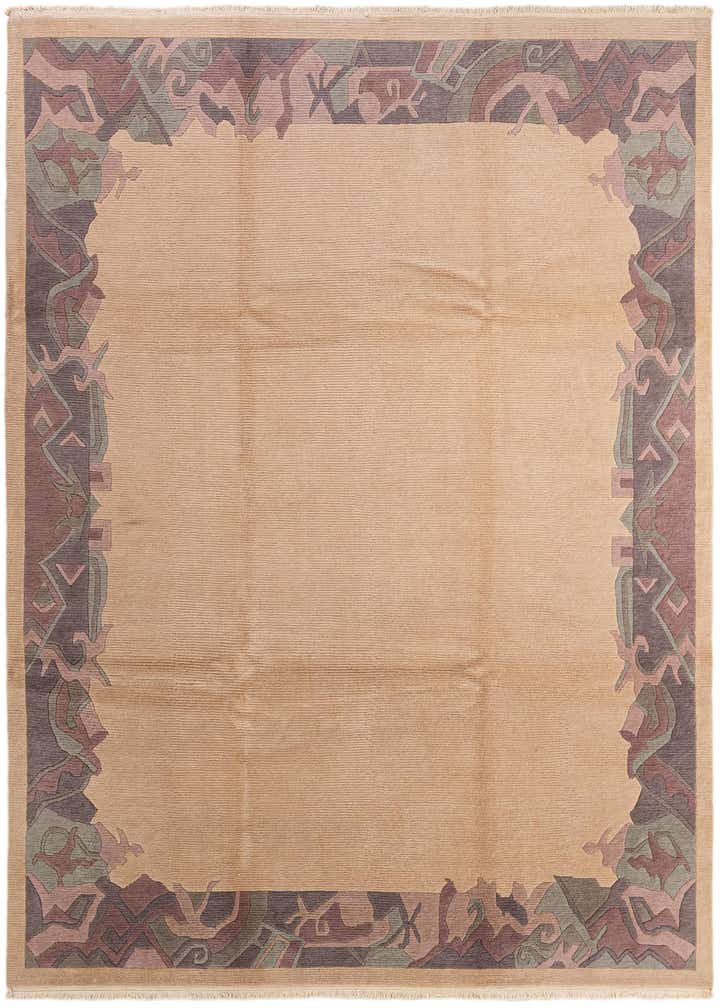 8' 3 x 11' 5 Hand Knotted Tibet Wool Rug
