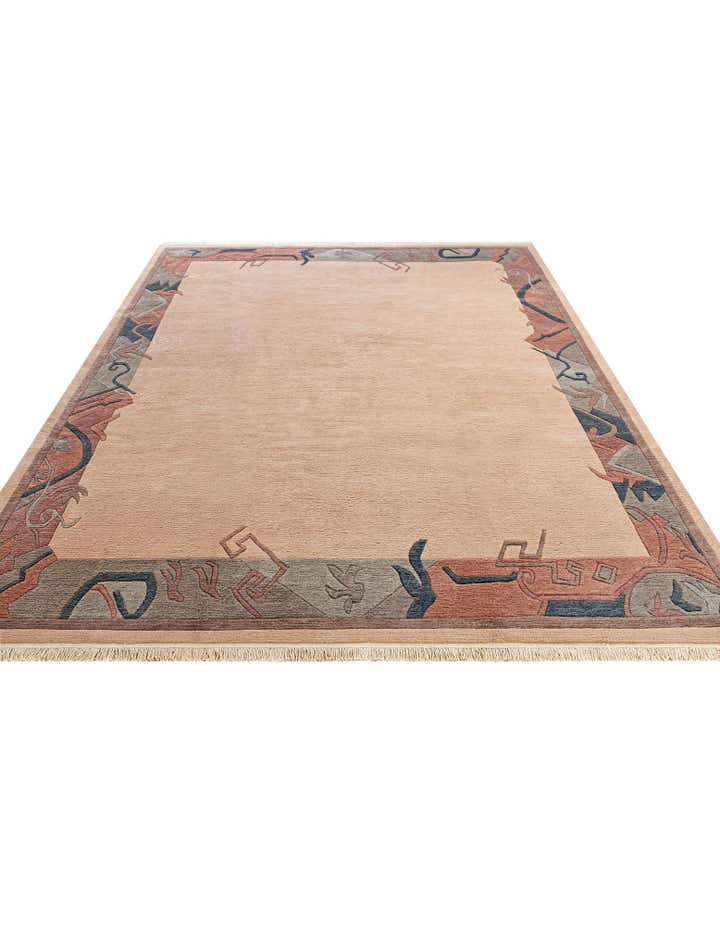 8' 4 x 11' 8 Hand Knotted Tibet Wool Rug