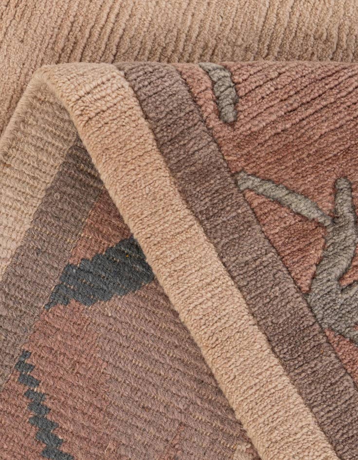 Detail image of 8' 4 x 11' 8  Hand Knotted Tibet Wool Rug