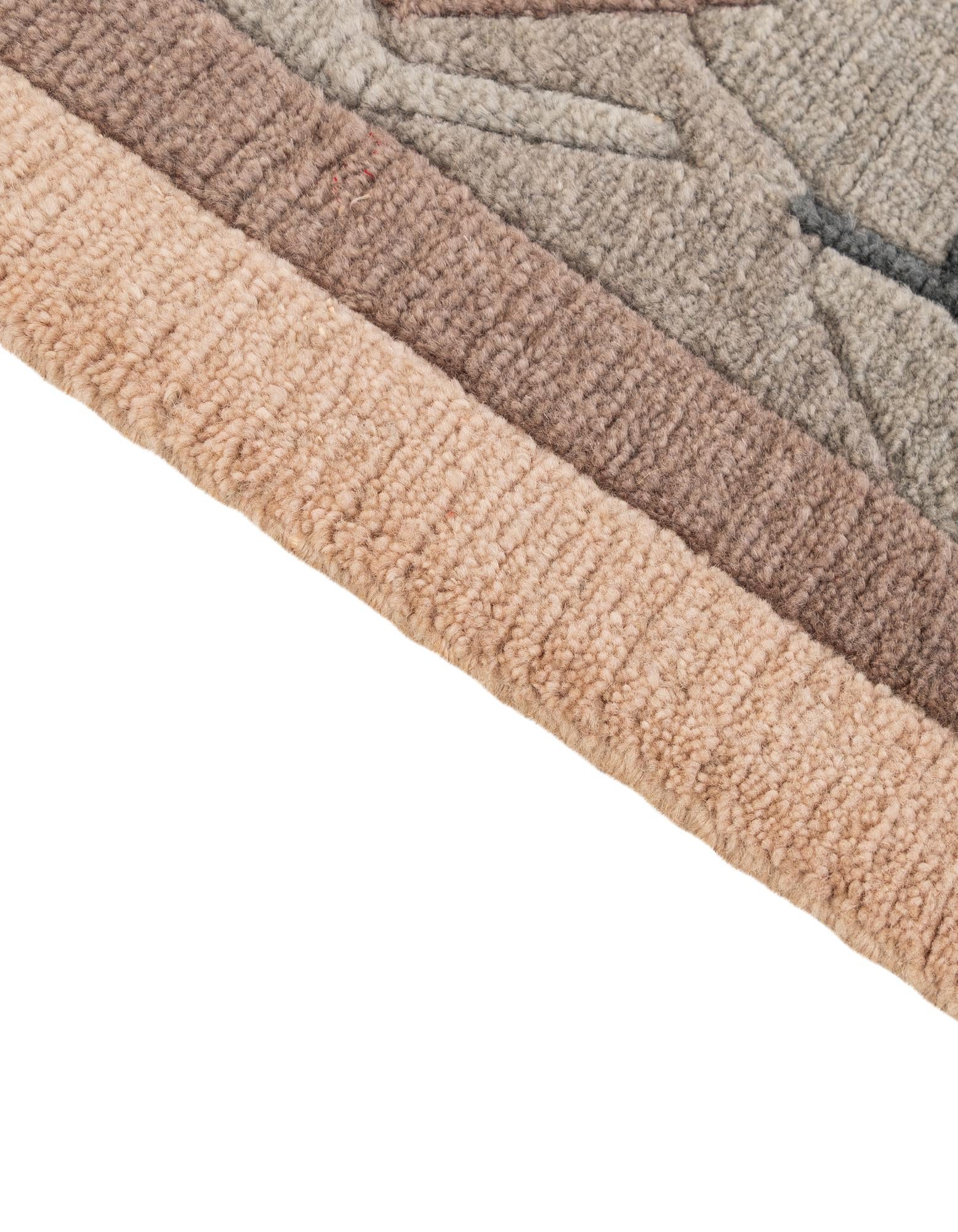 8' 4 x 11' 8 Hand Knotted Tibet Wool Rug