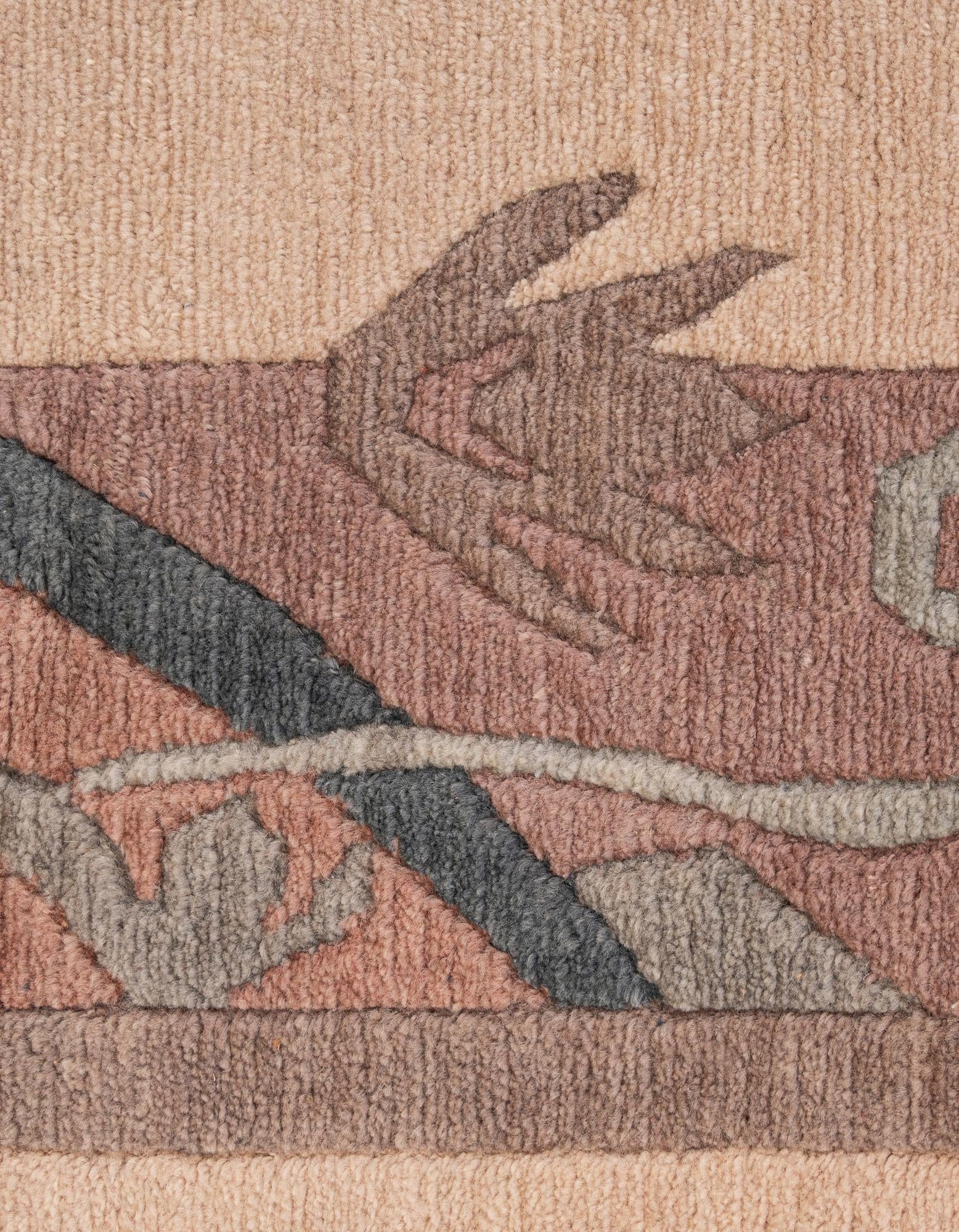 8' 4 x 11' 8 Hand Knotted Tibet Wool Rug