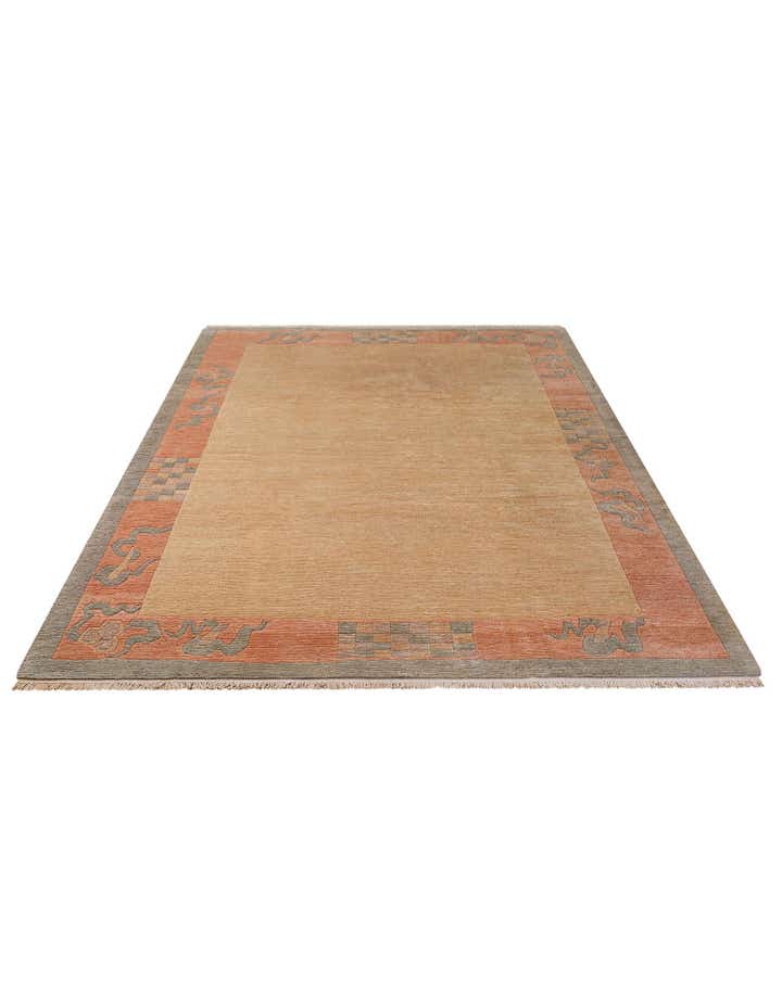 8' 3 x 11' 5 Hand Knotted Tibet Wool Rug