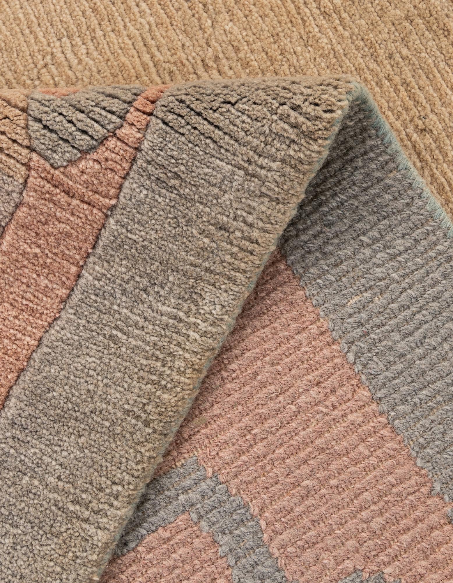 8' 3 x 11' 5 Hand Knotted Tibet Wool Rug