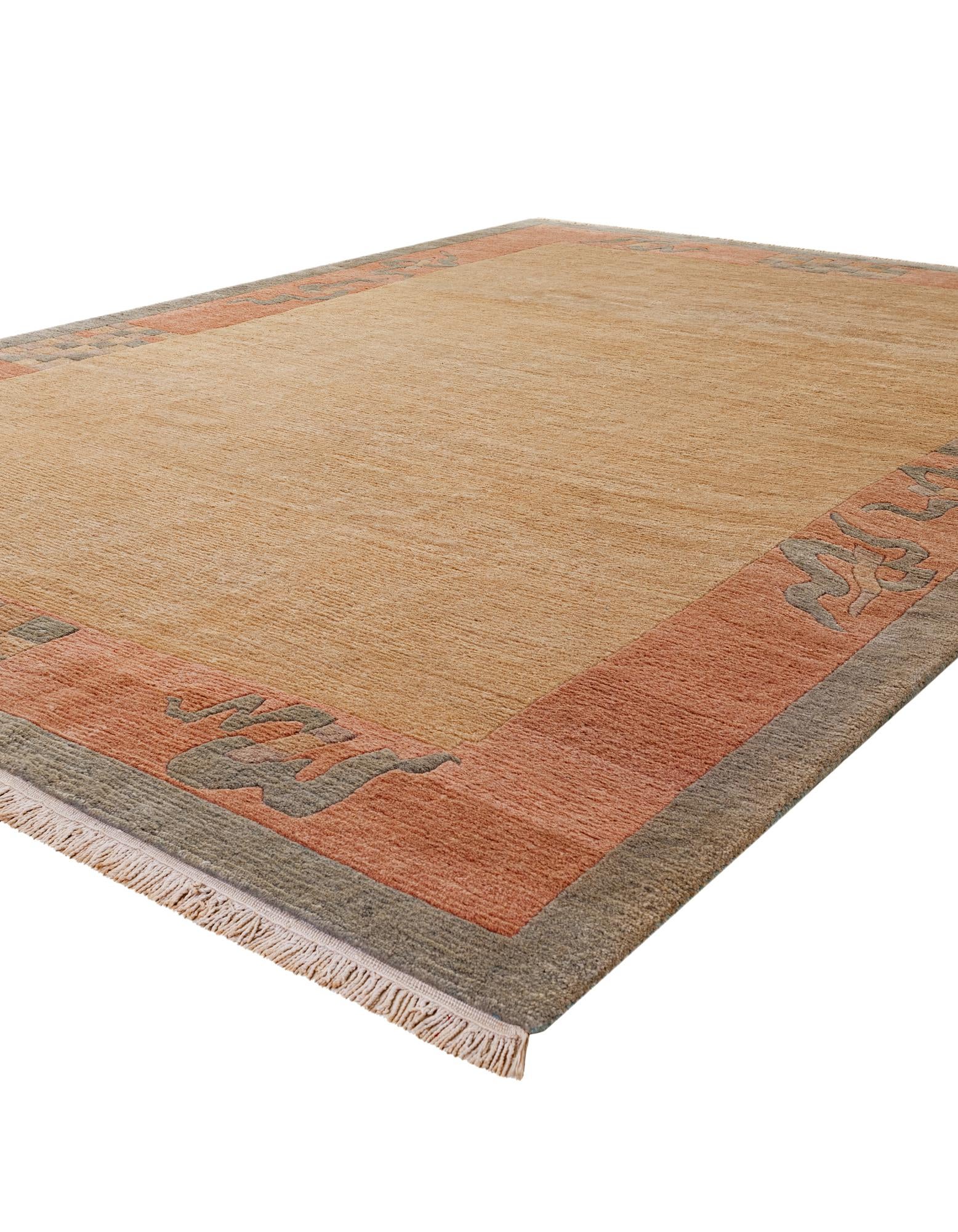 8' 3 x 11' 5 Hand Knotted Tibet Wool Rug