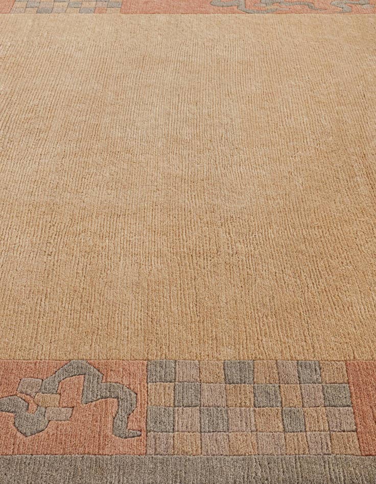 Detail image of 8' 3 x 11' 5 Hand Knotted Tibet Wool Rug