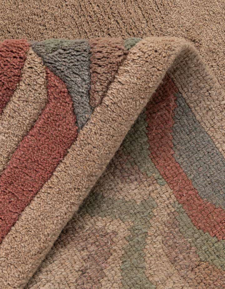 4' 2 x 6' 1 Hand Knotted Tibet Wool Rug