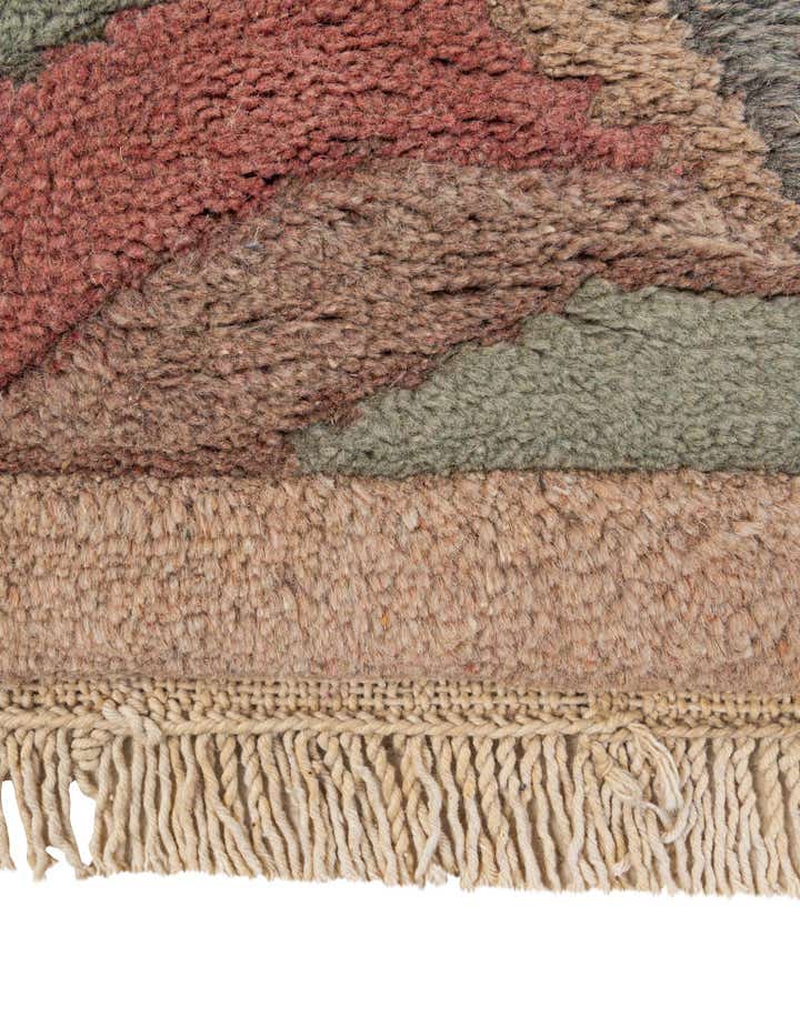 4' 2 x 6' 1 Hand Knotted Tibet Wool Rug