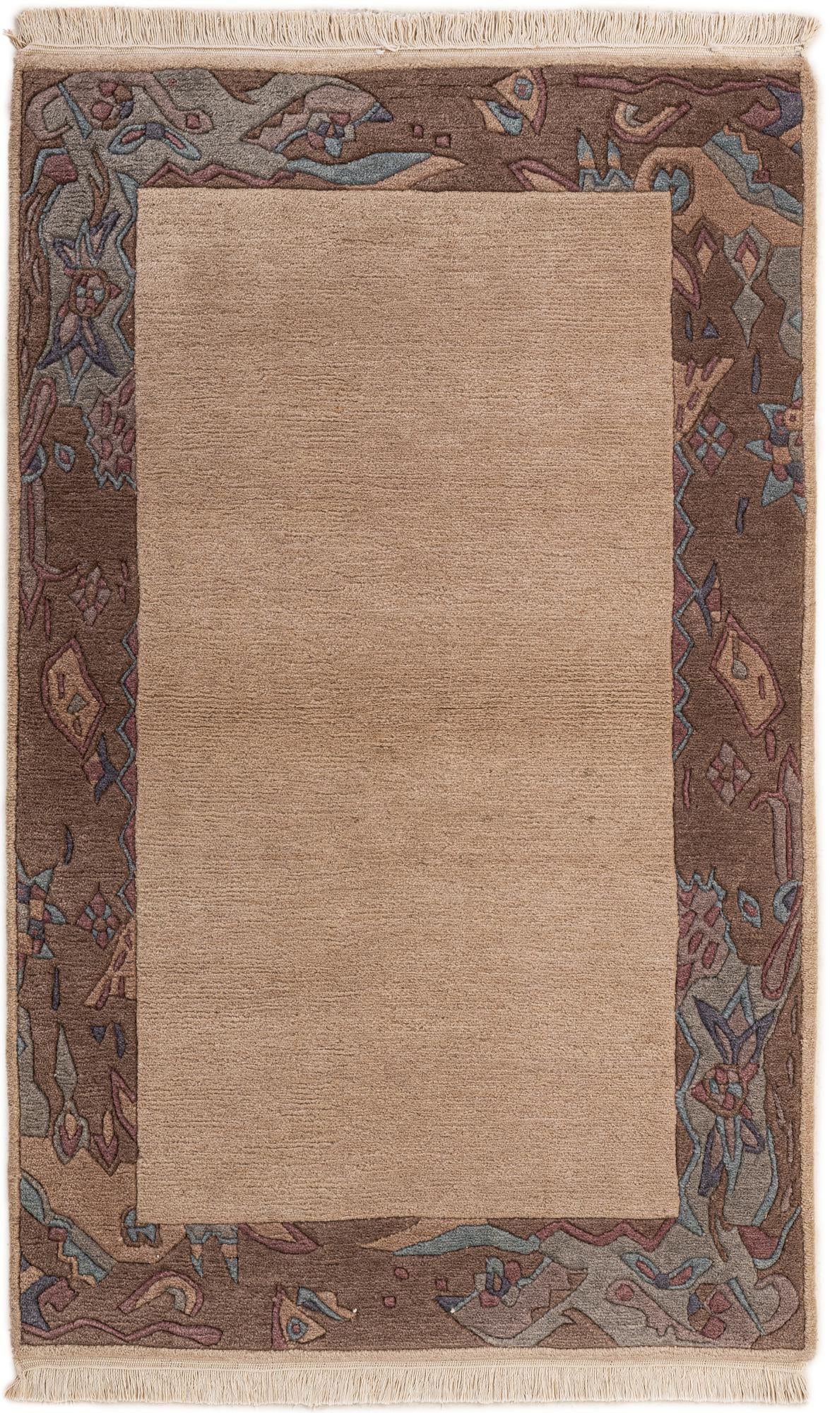 3' 2 x 5' 1 Hand Knotted Tibet Wool Rug