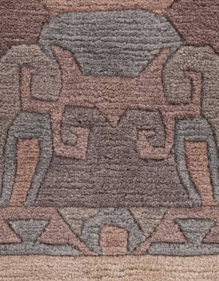 Detail image of 8' 4 x 11' 2  Hand Knotted Tibet Wool Rug