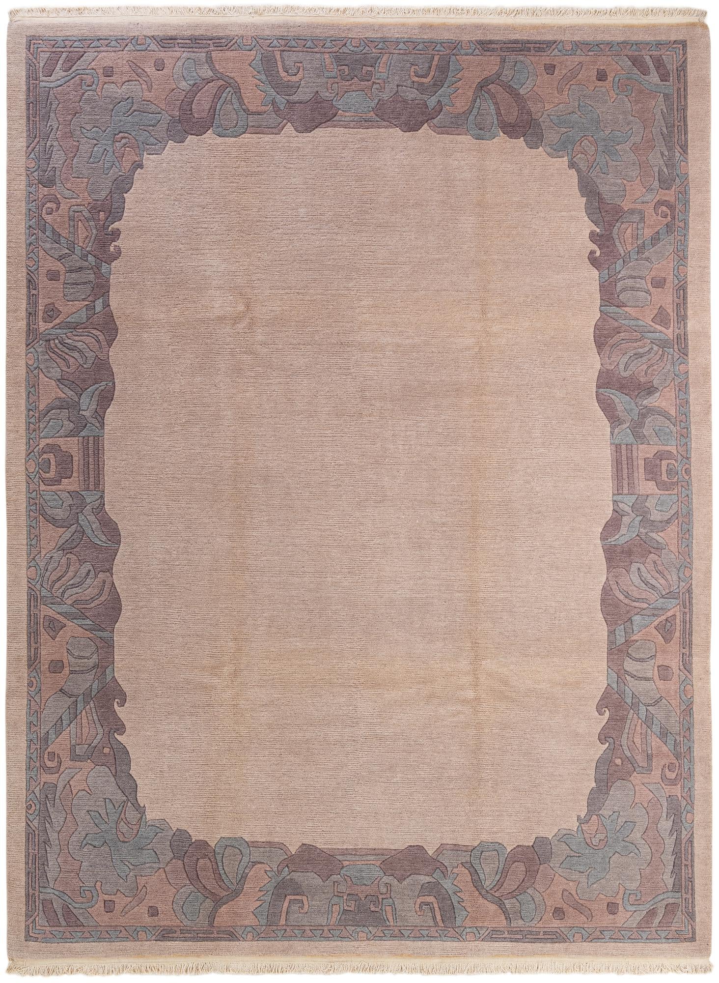 8' 4 x 11' 2 Hand Knotted Tibet Wool Rug