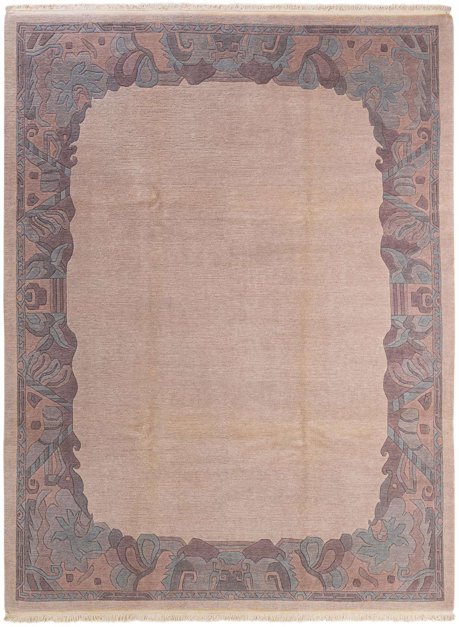 8' 4 x 11' 2 Hand Knotted Tibet Wool Rug
