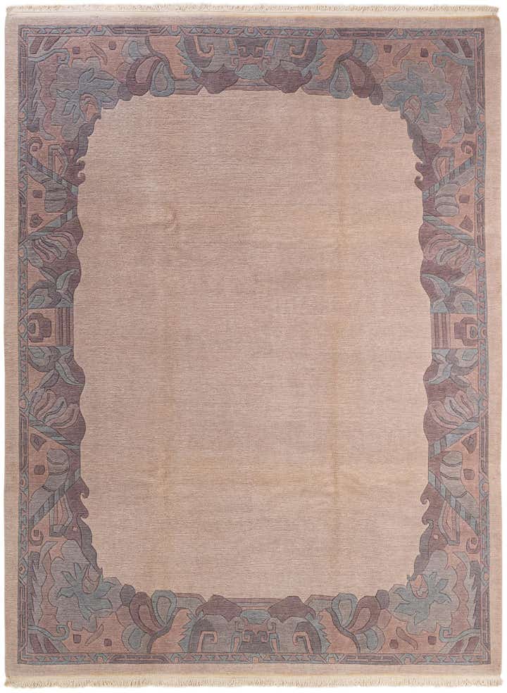 8' 4 x 11' 2 Hand Knotted Tibet Wool Rug