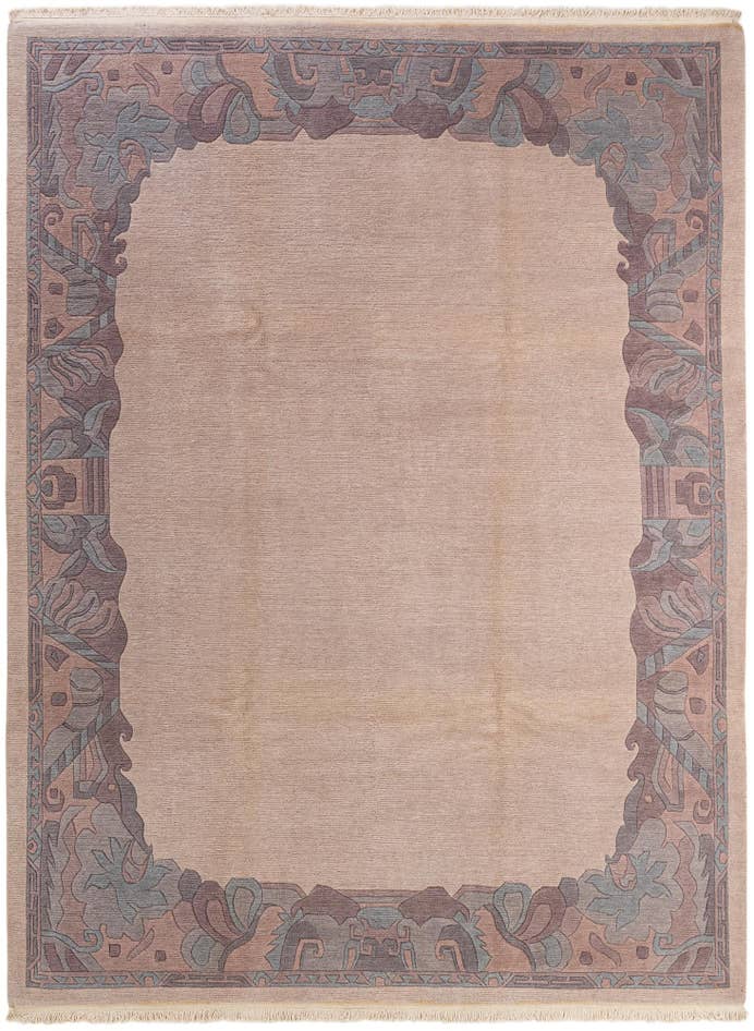Detail image of 8' 4 x 11' 2 Hand Knotted Tibet Wool Rug