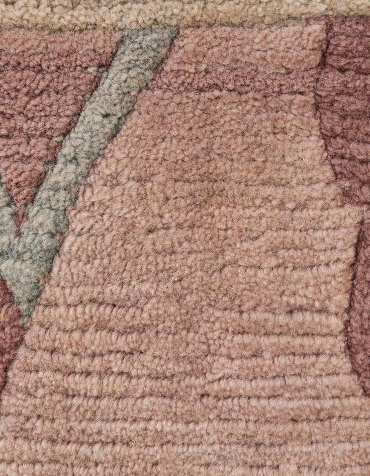 Detail image of 8' 4 x 11' 6  Hand Knotted Tibet Wool Rug