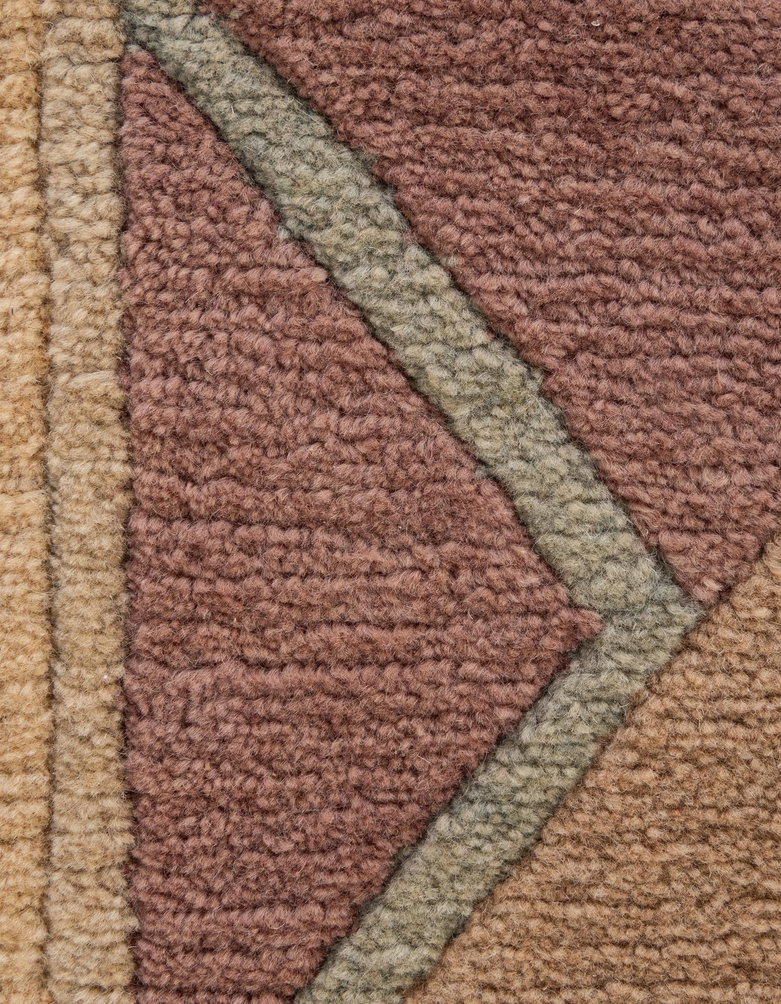 8' 4 x 11' 6 Hand Knotted Tibet Wool Rug