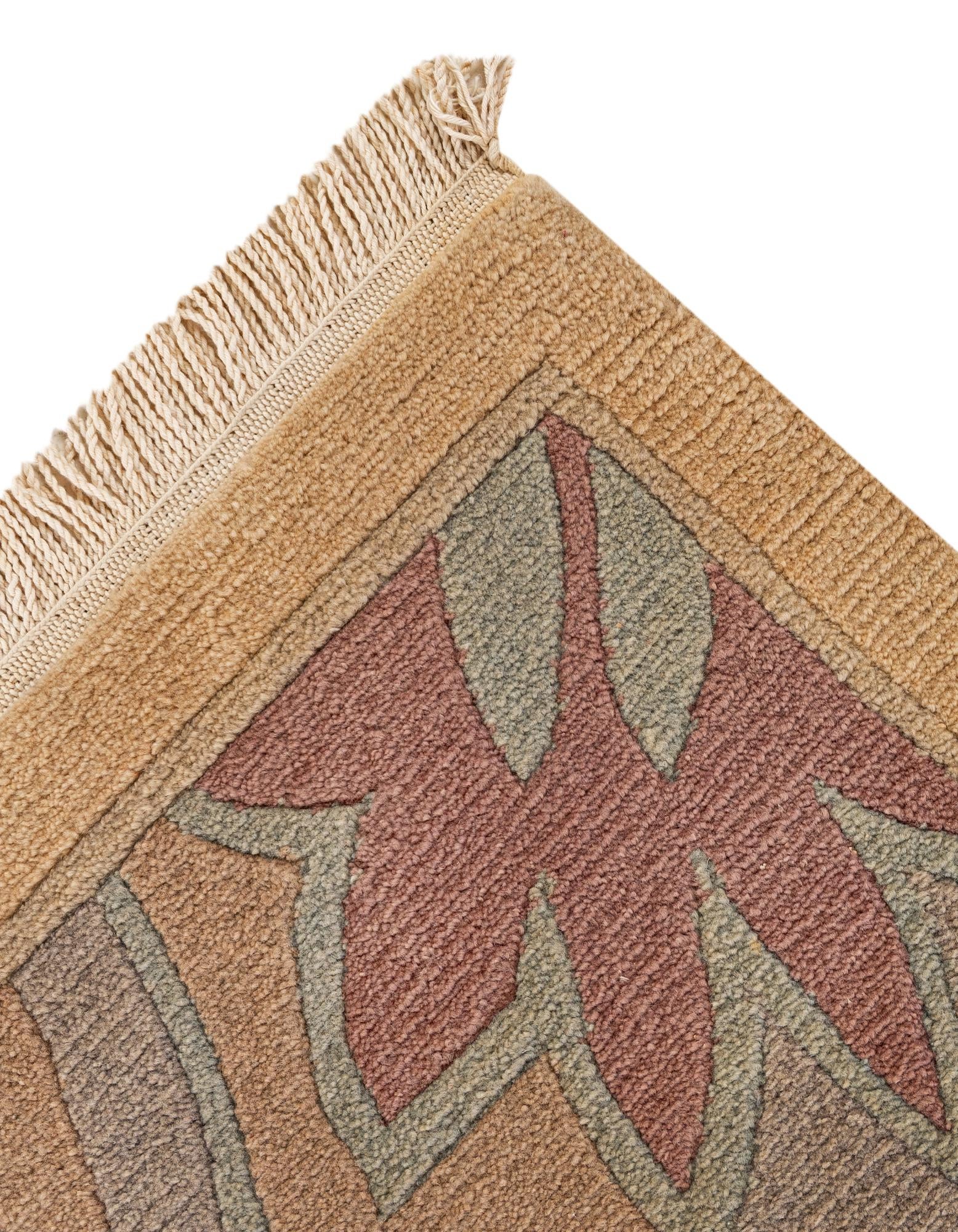 8' 4 x 11' 6 Hand Knotted Tibet Wool Rug