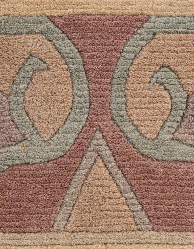 Detail image of 8' 4 x 11' 6  Hand Knotted Tibet Wool Rug